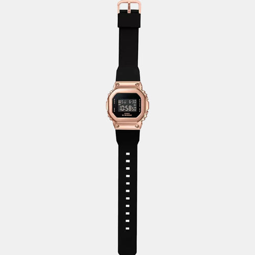 G-Shock Women Quartz Rose Gold Dial Digital Resin Watch G1070