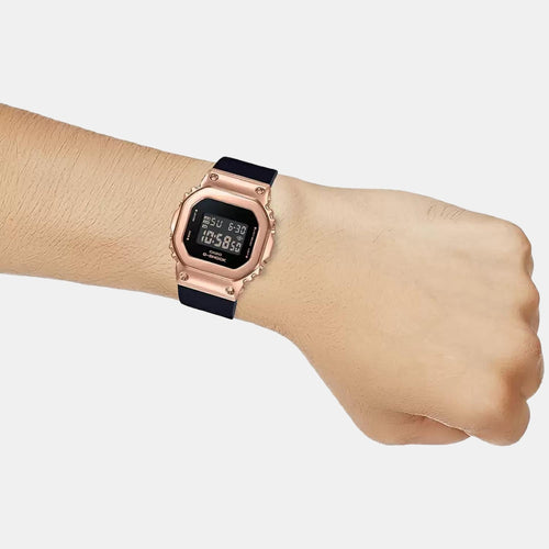 G-Shock Women Quartz Rose Gold Dial Digital Resin Watch G1070