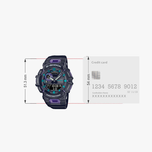 G-Shock Men Quartz Black Dial Analog-Digital Resin Watch G1136