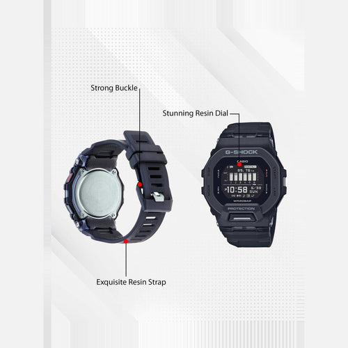 G-Shock Men Quartz Black Dial Digital Resin Watch G1146
