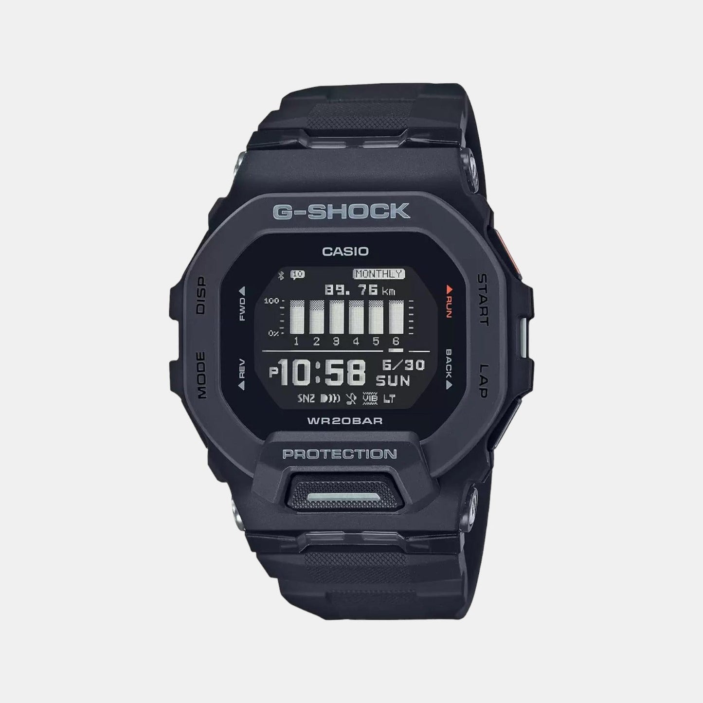 G-Shock Men Quartz Black Dial Digital Resin Watch G1146