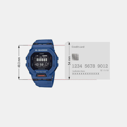 G-Shock Men Quartz Black Dial Digital Resin Watch G1147