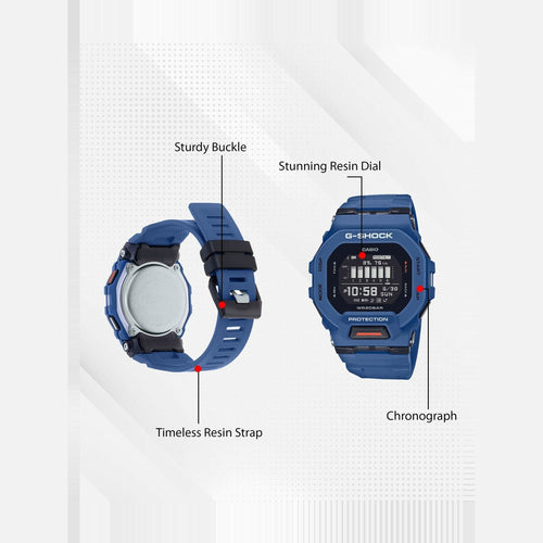 G-Shock Men Quartz Black Dial Digital Resin Watch G1147