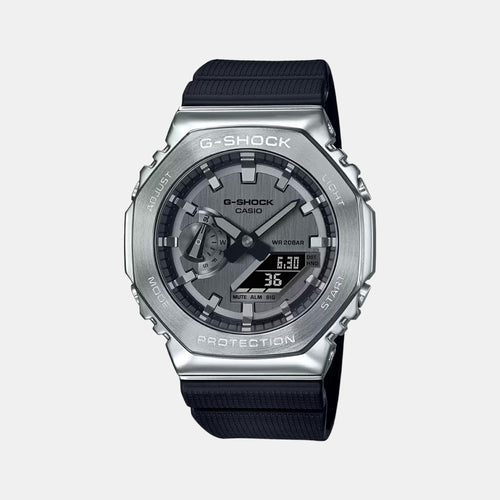 G-Shock Men Quartz Grey Dial Analog-Digital Resin Watch G1159