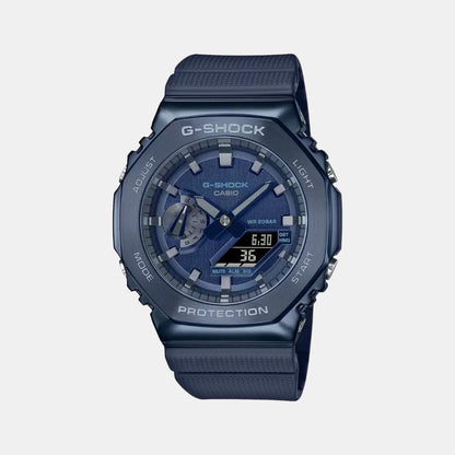 G-Shock Men Quartz Blue Dial Analog-Digital Resin Watch G1162