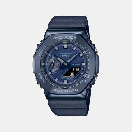 G-Shock Men Quartz Blue Dial Analog-Digital Resin Watch G1162