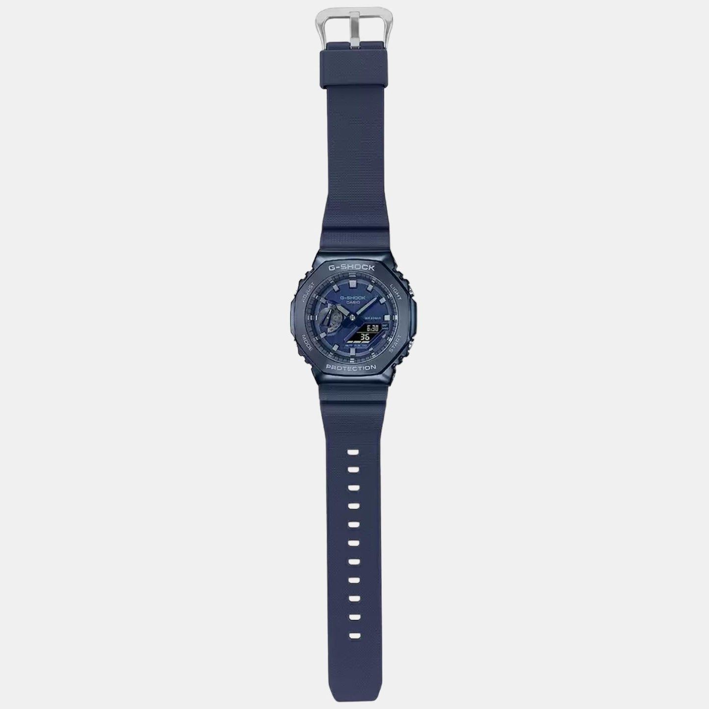 G-Shock Men Quartz Blue Dial Analog-Digital Resin Watch G1162