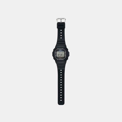 G-Shock Men Solar Black Dial Digital Resin Watch G1166