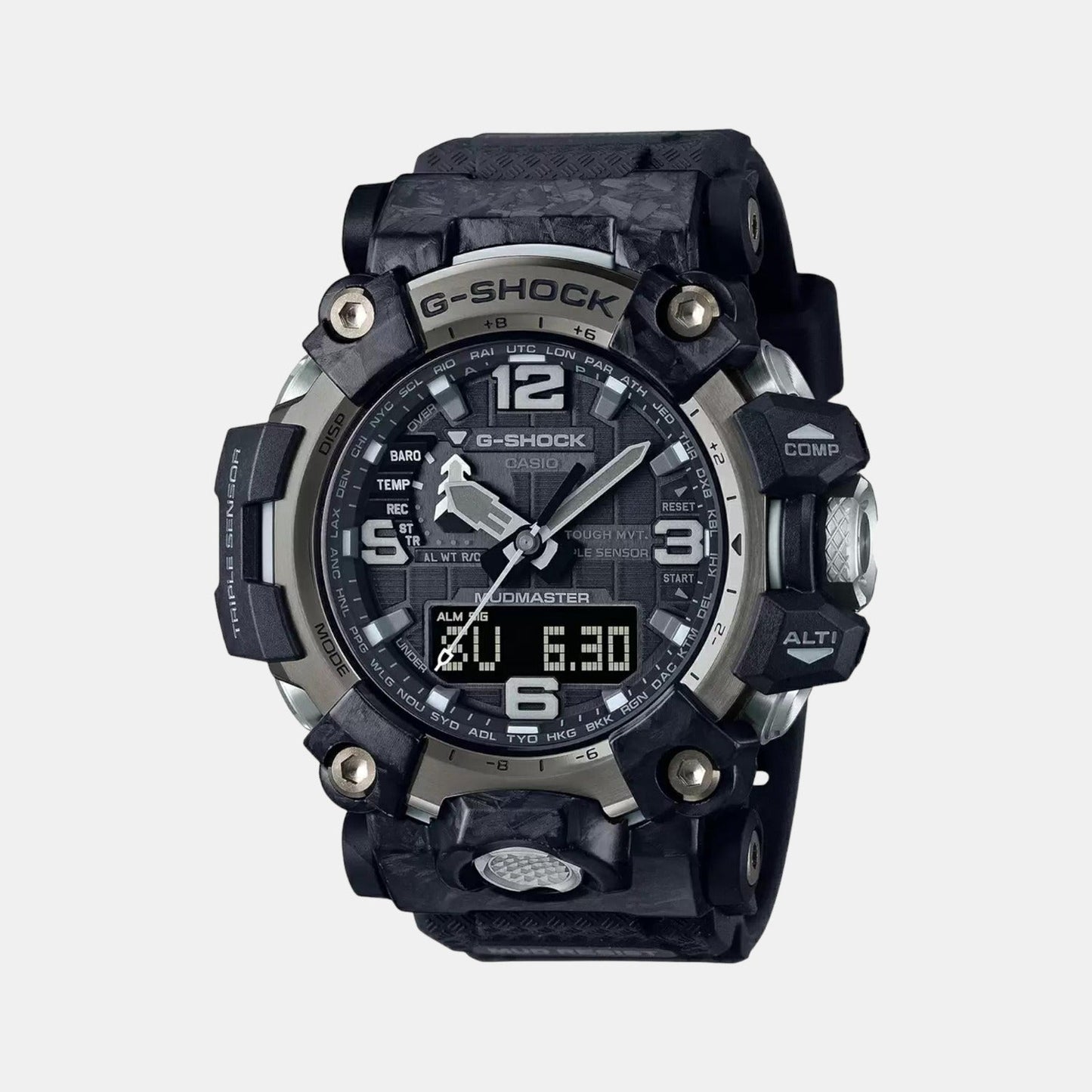 G-Shock Men Quartz Grey Dial Analog-Digital Resin Watch G1175