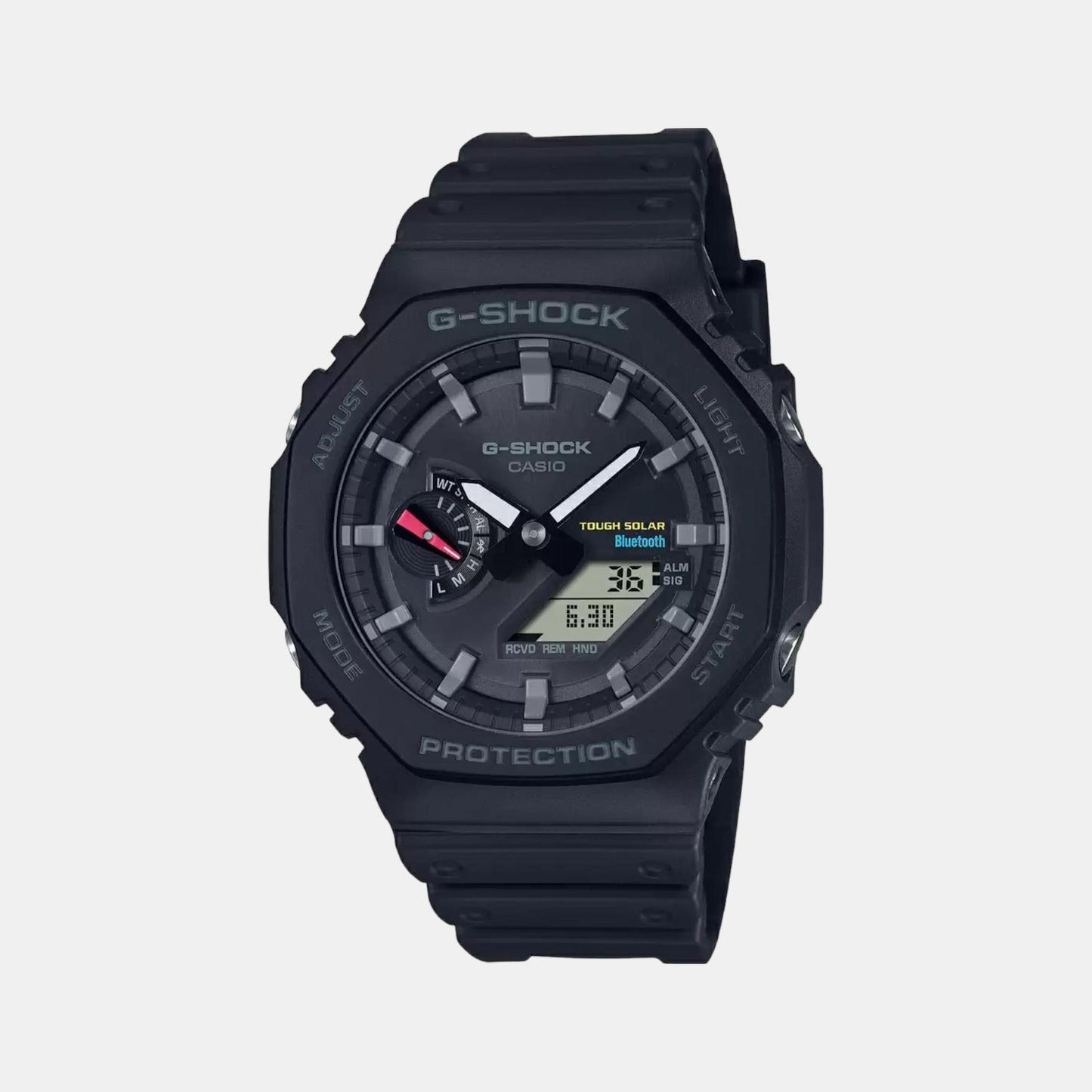 G-Shock Men Quartz Black Dial Analog-Digital Resin Watch G1241