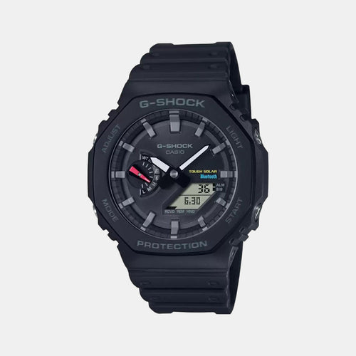 G-Shock Men Quartz Black Dial Analog-Digital Resin Watch G1241