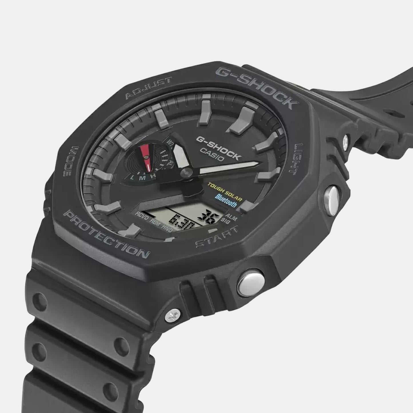 G-Shock Men Quartz Black Dial Analog-Digital Resin Watch G1241