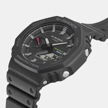 G-Shock Men Quartz Black Dial Analog-Digital Resin Watch G1241