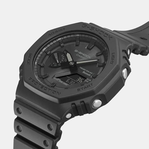 G-Shock Men Quartz Black Dial Analog-Digital Resin Watch G1242