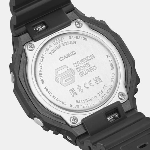 G-Shock Men Quartz Black Dial Analog-Digital Resin Watch G1242