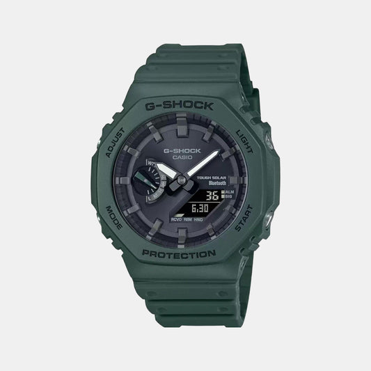 G-Shock Men Quartz Black Dial Analog-Digital Resin Watch G1244