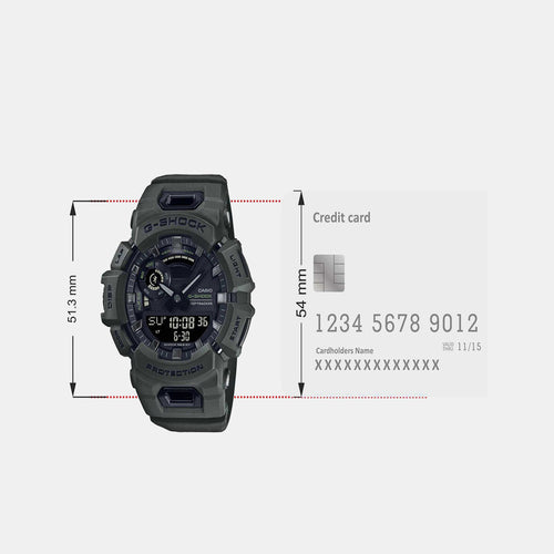 G-Shock Men Quartz Black Dial Analog-Digital Resin Watch G1249