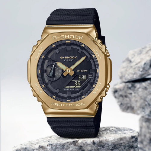 G-Shock Men Quartz Black Dial Analog-Digital Resin Watch G1278