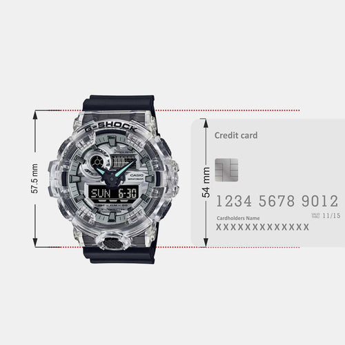 G-Shock Men Quartz Black Dial Analog-Digital Resin Watch G1280
