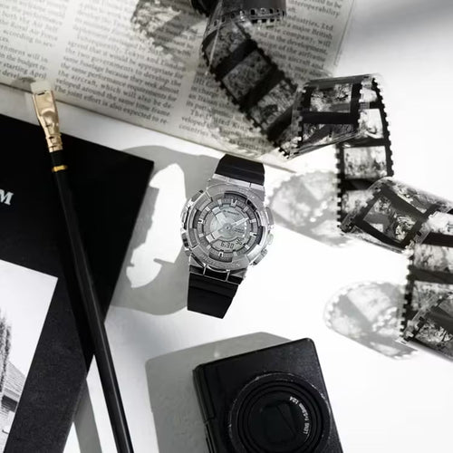 G-Shock Women Quartz Silver Dial Analog-Digital Resin Watch G1314