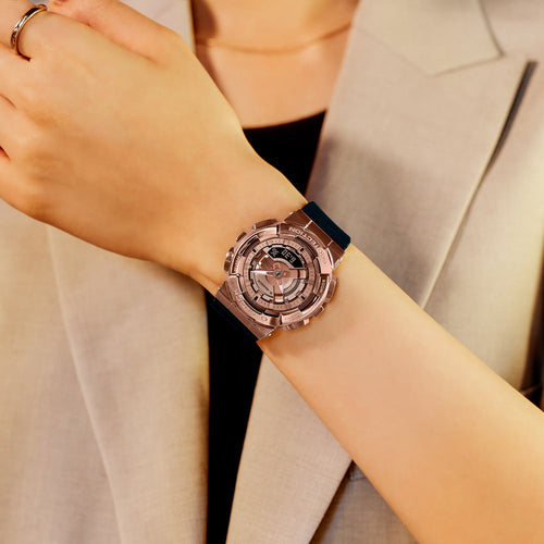 G-Shock Women Quartz Pink Dial Analog-Digital Resin Watch G1315