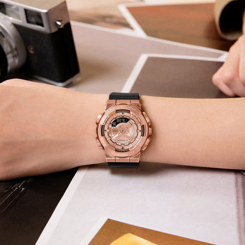 G-Shock Women Quartz Pink Dial Analog-Digital Resin Watch G1315