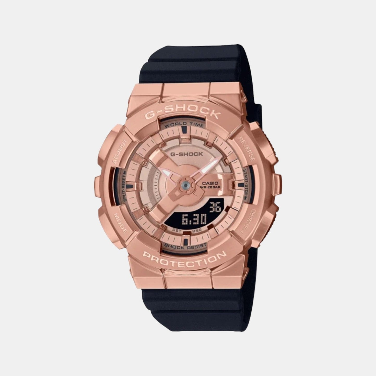 G-Shock Women Quartz Pink Dial Analog-Digital Resin Watch G1315