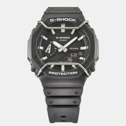 G-Shock Men Quartz Black Dial Analog-Digital Resin Watch G1340