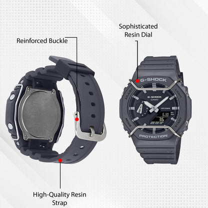 G-Shock Men Quartz Black Dial Analog-Digital Resin Watch G1340