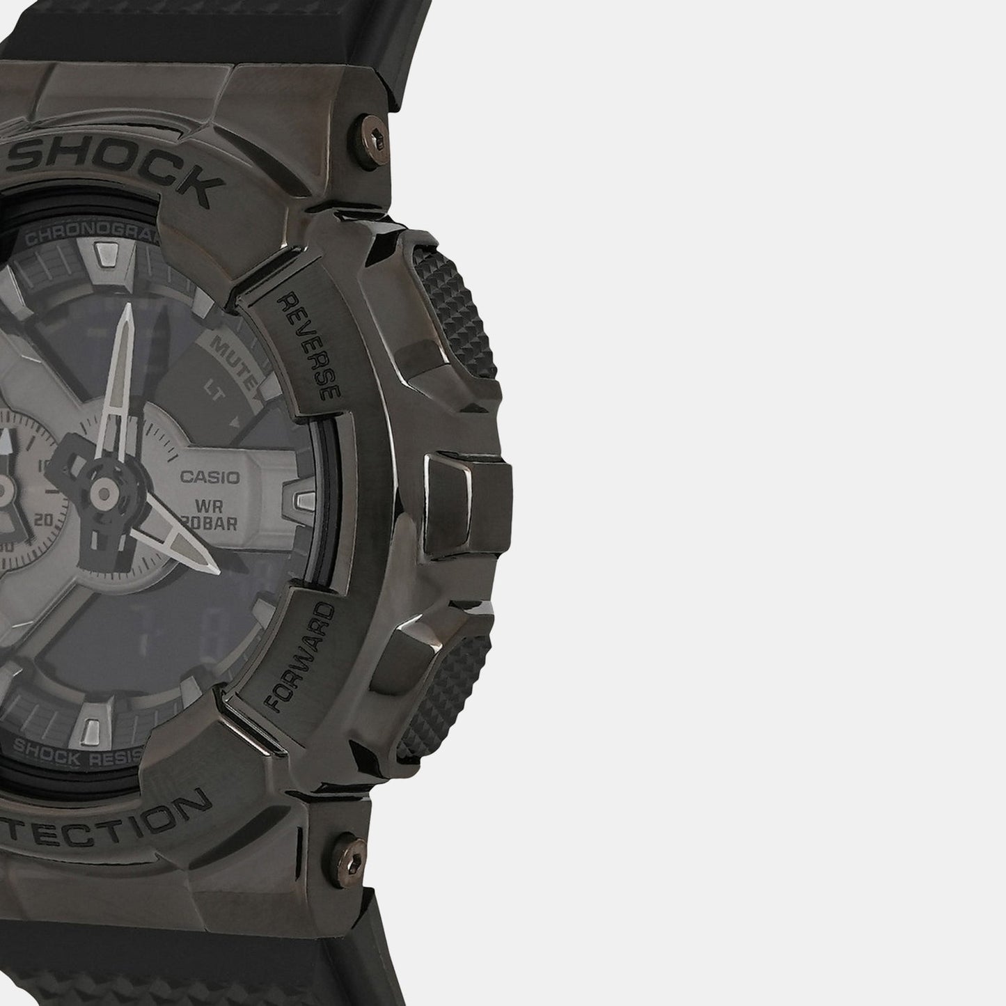 G-Shock Men Quartz Grey Dial Analog-Digital Resin Watch G1370