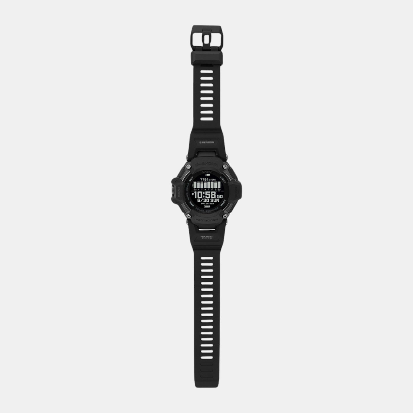 G-Shock Men Quartz Black Dial Digital Resin Watch G1382