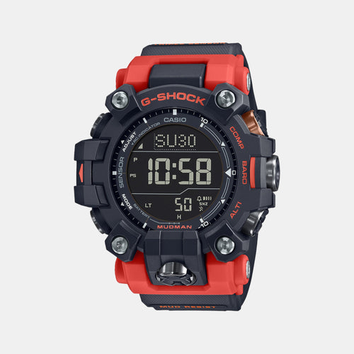 G-Shock Men Quartz Black Dial Digital Resin Watch G1443