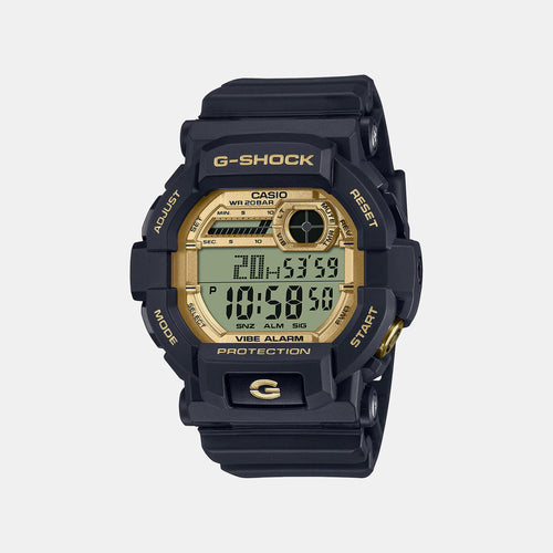 G-Shock Men Quartz Gold Dial Digital Resin Watch G1455