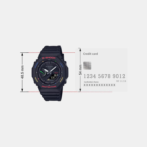 G-Shock Men Quartz Black Dial Analog-Digital Resin Watch G1476