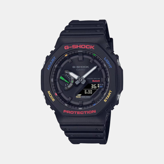 G-Shock Men Quartz Black Dial Analog-Digital Resin Watch G1476