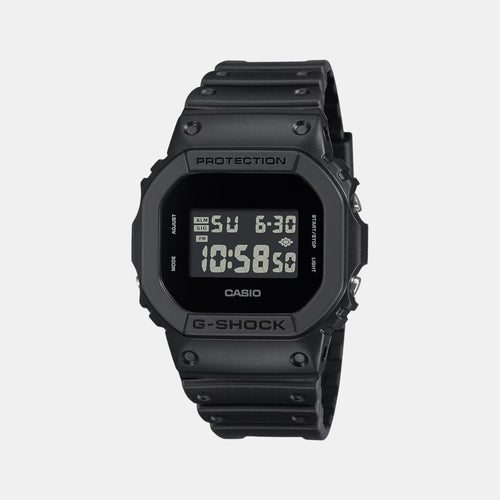 G-Shock Men Quartz Black Dial Digital Resin Watch G1513