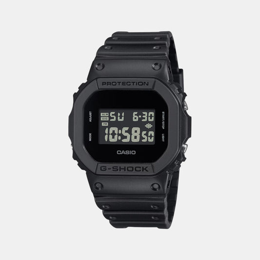 G-Shock Men Quartz Black Dial Digital Resin Watch G1513