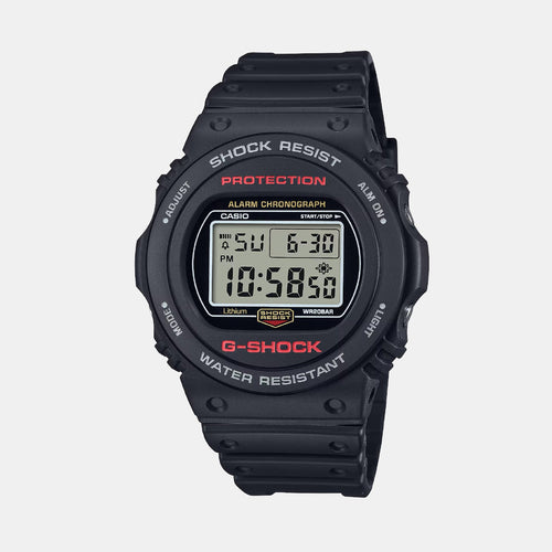 G-Shock Men Quartz Black Dial Digital Resin Watch G1517