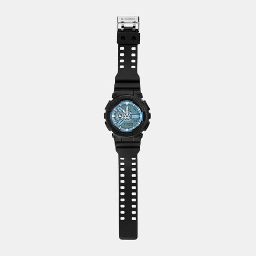 G-Shock Men Quartz Blue Dial Analog-Digital Resin Watch G1518