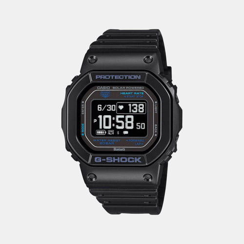 G-Shock Men Quartz Black Dial Digital Resin Watch G1545
