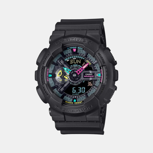 G-Shock Men Quartz Black Dial Analog-Digital Resin Watch G1550