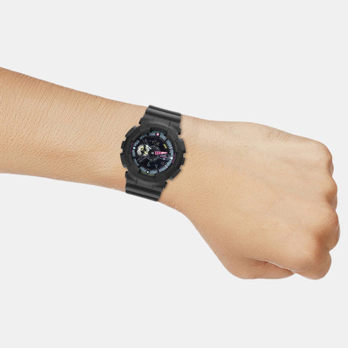 G-Shock Men Quartz Black Dial Analog-Digital Resin Watch G1550