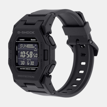 G-Shock Men Quartz Black Dial Digital Resin Watch G1555