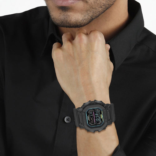 G-Shock Men Quartz Black Dial Digital Resin Watch G1565