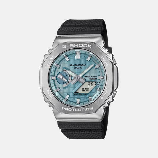 G-Shock Men Quartz Blue Dial Analog-Digital Resin Watch G1582