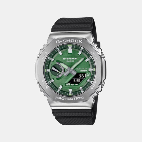 G-Shock Men Quartz Green Dial Analog-Digital Resin Watch G1583