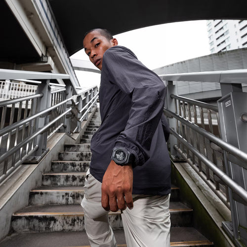 G-Shock Men Quartz Black Dial Digital Resin Watch G1586