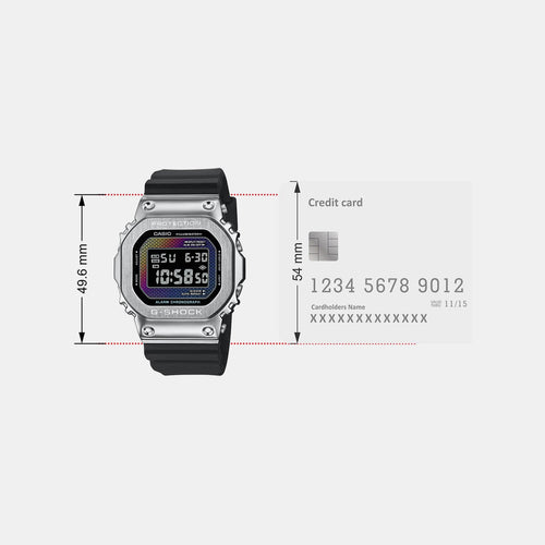 G-Shock Men Quartz Multicolour Dial Digital Resin Watch G1591