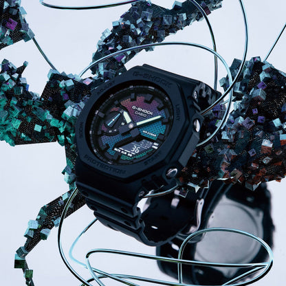 G-Shock Men Quartz Multicolour Dial Analog-Digital Resin Watch G1596