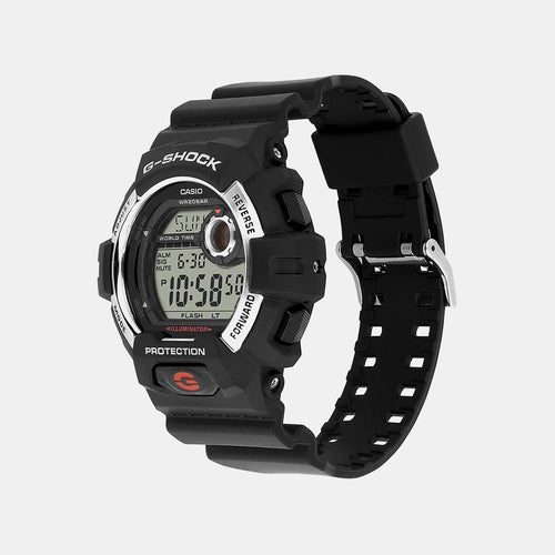 G-Shock Men Quartz Black Dial Digital Resin Watch G1597